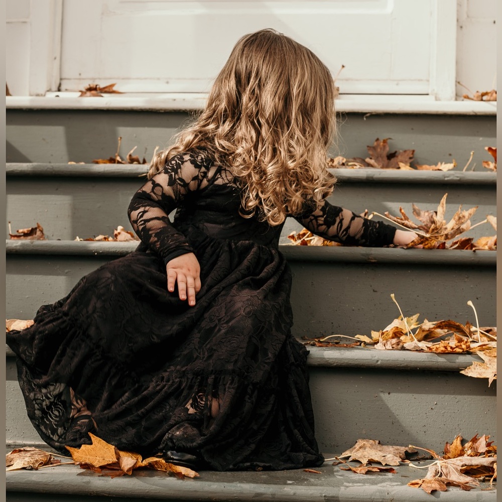 3t/4t long lace dress